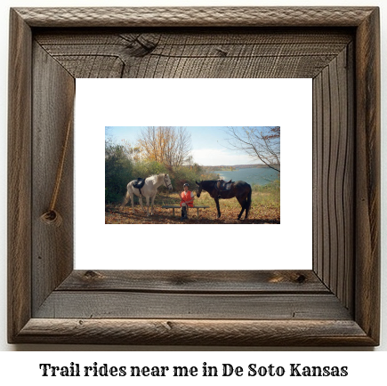 trail rides near me in De Soto, Kansas